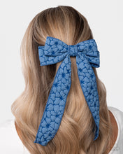 Load image into Gallery viewer, Good to BOW Blue Hair Bow