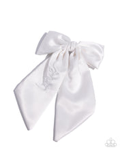 Load image into Gallery viewer, Ready, Set, BOW! White Hair Bow