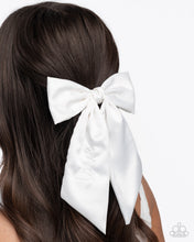 Load image into Gallery viewer, Ready, Set, BOW! White Hair Bow