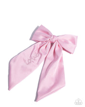 Load image into Gallery viewer, Ready, Set, BOW! Pink Hair Clip