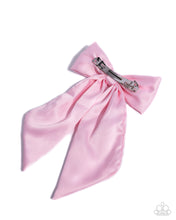 Load image into Gallery viewer, Ready, Set, BOW! Pink Hair Clip