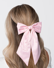 Load image into Gallery viewer, Ready, Set, BOW! Pink Hair Clip