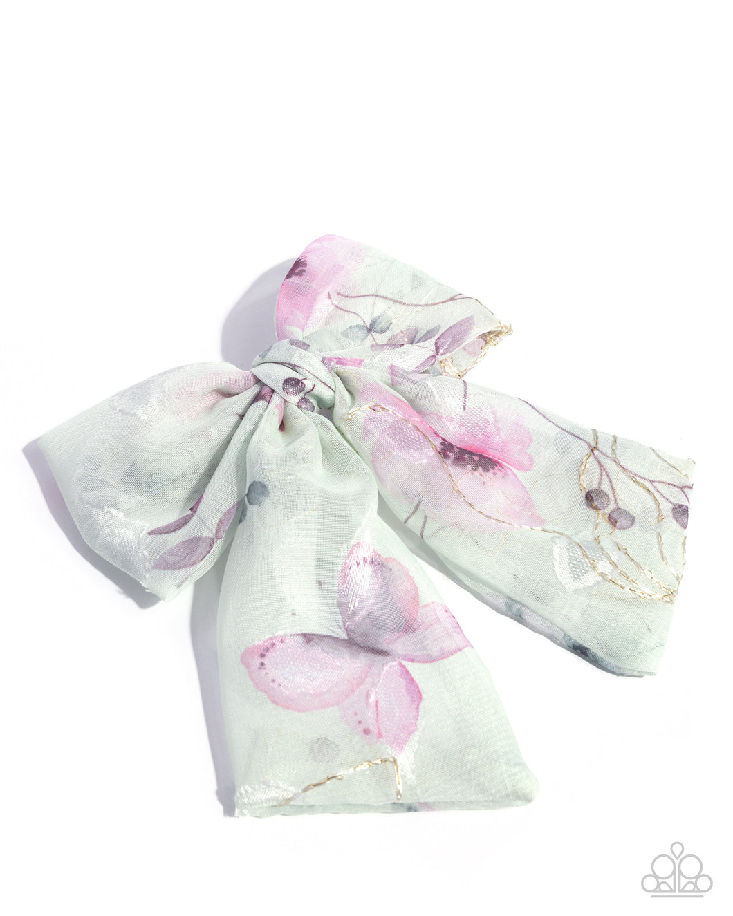 BOW Together Green Hair Clip