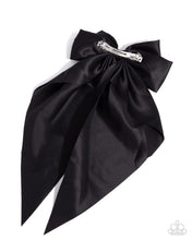 Load image into Gallery viewer, Have A BOW At It Black Hair Clip