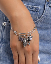 Load image into Gallery viewer, Eclectic Emotion Purple Bangle