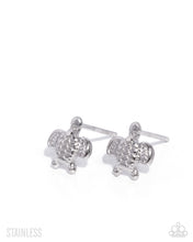 Load image into Gallery viewer, Tactical Turtle Silver Post Earrings
