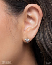 Load image into Gallery viewer, Tactical Turtle Silver Post Earrings