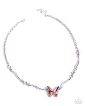 Load image into Gallery viewer, Gliding Glitz Orange Necklace