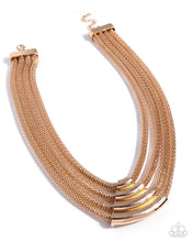 Load image into Gallery viewer, Get the MESH-age Gold Necklace