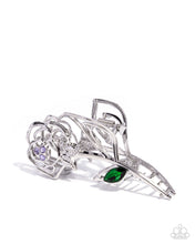 Load image into Gallery viewer, Model ROSE Purple Hair Claw
