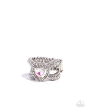 Load image into Gallery viewer, Lovely Levels White Ring