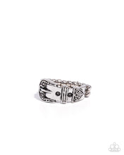 Load image into Gallery viewer, Buckle Bravado Silver Skinny Band Ring