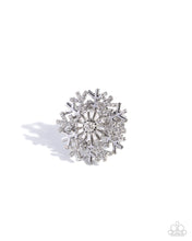 Load image into Gallery viewer, Snowflake Sensation White Ring