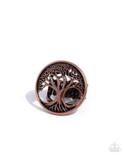 Load image into Gallery viewer, Wait and TREE Copper Ring