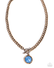 Load image into Gallery viewer, Adventurously Adorned Blue Necklace