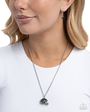 Load image into Gallery viewer, Quarterback Chic Black Necklace