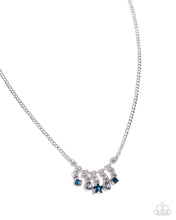 Load image into Gallery viewer, Shape Symphony Blue Necklace