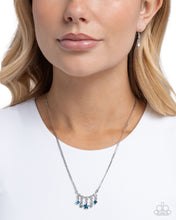 Load image into Gallery viewer, Shape Symphony Blue Necklace