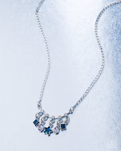 Load image into Gallery viewer, Shape Symphony Blue Necklace