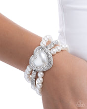 Load image into Gallery viewer, Lifelong Love Letter White Bracelet