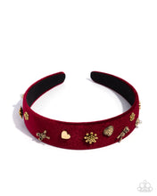 Load image into Gallery viewer, Charming Convocation Red Headband