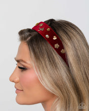 Load image into Gallery viewer, Charming Convocation Red Headband