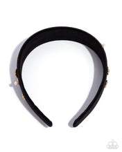 Load image into Gallery viewer, Charming Convocation Black Head Band
