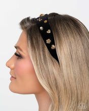 Load image into Gallery viewer, Charming Convocation Black Head Band