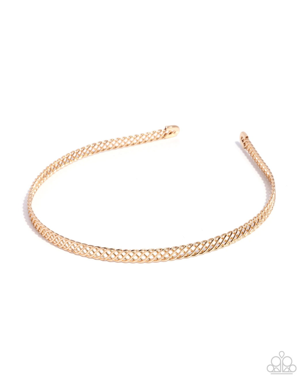 Braided Behavior Gold HeadBand