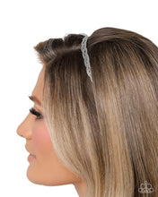 Load image into Gallery viewer, Braided Boarding School Silver Headband