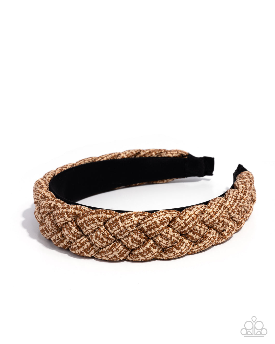 Braided Bombshell Brown Head Band