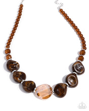 Load image into Gallery viewer, Gallery Walk Brown Necklace