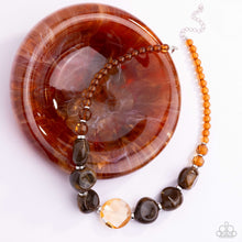 Load image into Gallery viewer, Gallery Walk Brown Necklace