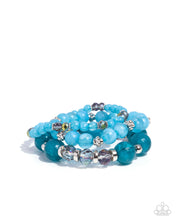 Load image into Gallery viewer, Cheerful Collection Blue Bracelet
