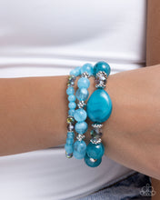 Load image into Gallery viewer, Cheerful Collection Blue Bracelet