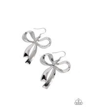 Load image into Gallery viewer, Captivating Coquette Silver Earrings