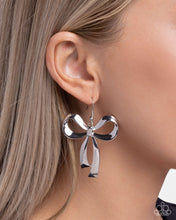 Load image into Gallery viewer, Captivating Coquette Silver Earrings