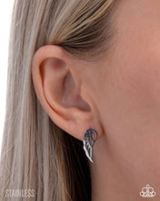 Load image into Gallery viewer, Angelic Advance Silver Post Earrings