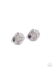 Load image into Gallery viewer, Smitten Sunburst White Post Earrings
