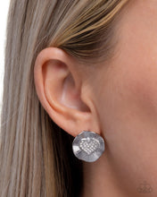 Load image into Gallery viewer, Smitten Sunburst White Post Earrings
