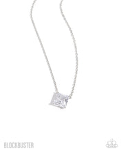 Load image into Gallery viewer, Enjoy the GLOW White Blockbuster Necklace
