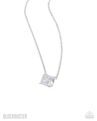 Enjoy the GLOW White Blockbuster Necklace