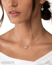 Load image into Gallery viewer, Enjoy the GLOW White Blockbuster Necklace