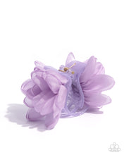 Load image into Gallery viewer, Budding Backdrop Purple Hair Claw