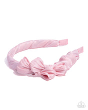 Load image into Gallery viewer, Timeless Ties Pink Headband
