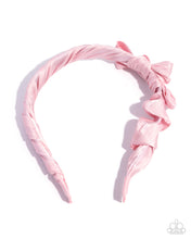 Load image into Gallery viewer, Timeless Ties Pink Headband