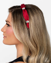 Load image into Gallery viewer, Bourgeois Bling Red Headband