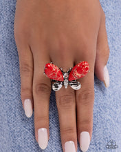 Load image into Gallery viewer, Fluttering Fantasia Red Ring