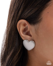 Load image into Gallery viewer, Smitten Studs Silver Post Earrings