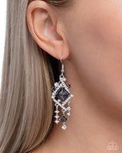 Load image into Gallery viewer, Square Sashay Silver Earrings